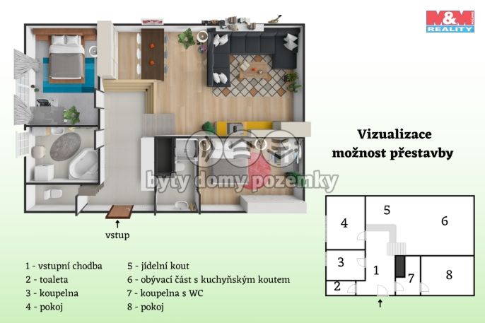 Prodej, Byt 4+kk, Praha