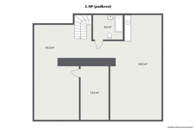 Prodej, Nájemní dům, Hroznětín