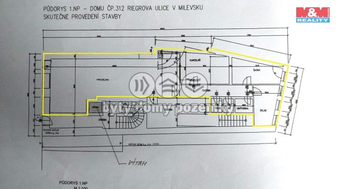 Pronájem, Obchod a služby, Milevsko