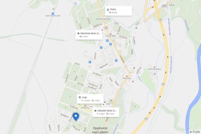 Prodej, Byt 2+1, Opatovice nad Labem