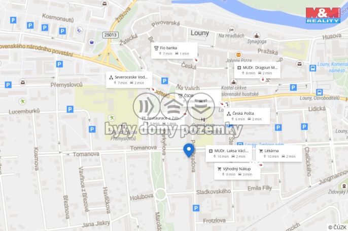 Prodej, Byt 3+1, Louny