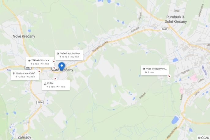 Prodej, Chata, Staré Křečany