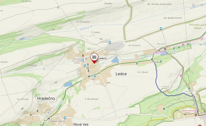 Pronájem, Byt 2+kk, Ledce