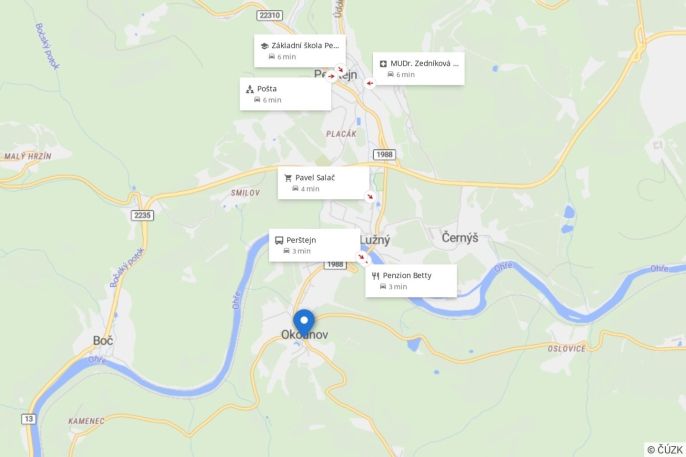 Prodej, Rodinný dům, Okounov