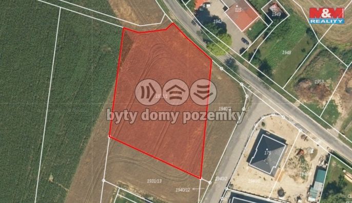 Prodej, Pozemek k bydlení, Ústrašín