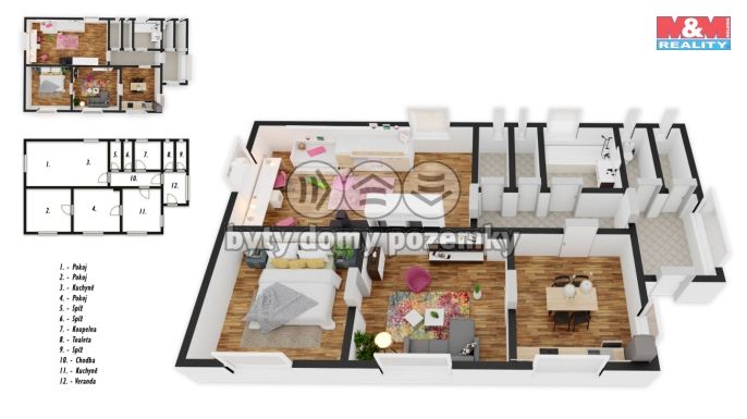 Prodej, Rodinný dům, Beřovice