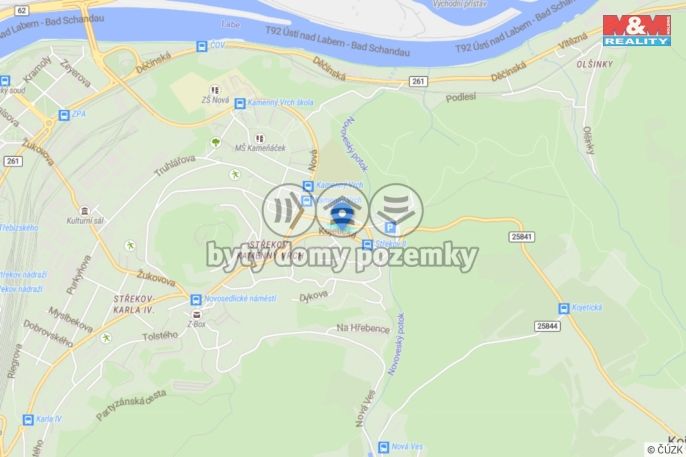 Prodej, Pozemek k bydlení, Ústí nad Labem