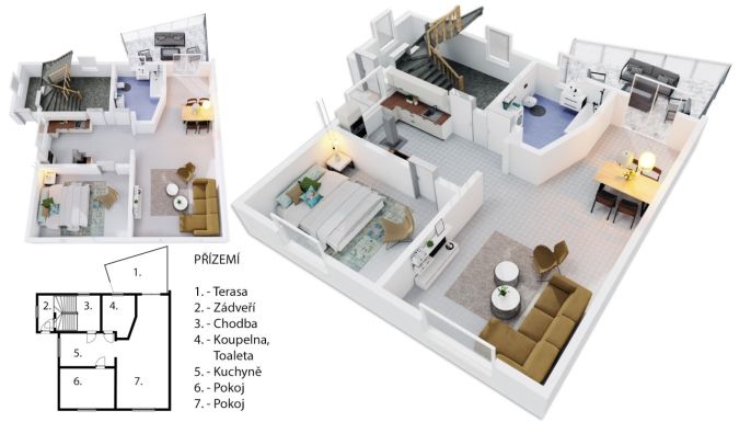 Pronájem, Rodinný dům, Praha