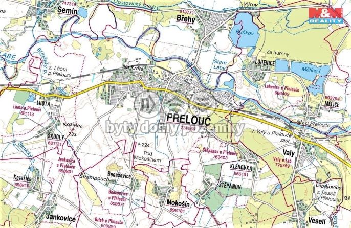 Prodej, Pole, Přelouč