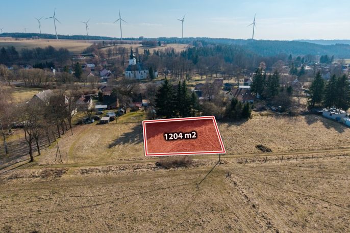 Prodej, Pozemek k bydlení, Jindřichovice