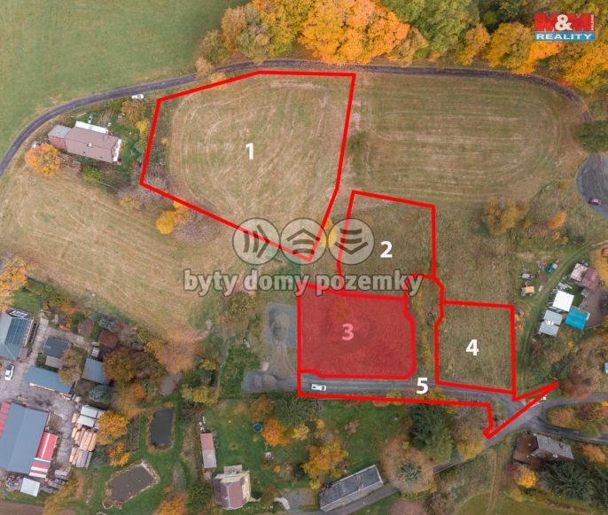 Prodej, Pozemek k bydlení, Podhradí