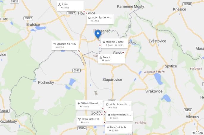 Prodej, Rodinný dům, Okřesaneč