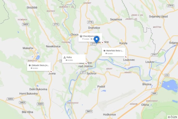 Prodej, Chalupa, Chocnějovice