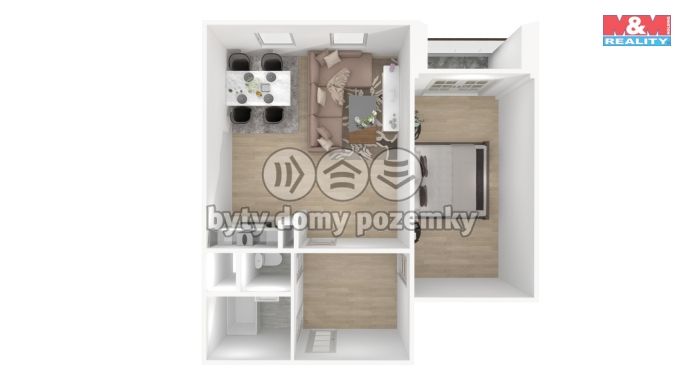 Prodej, Byt 2+kk, Praha