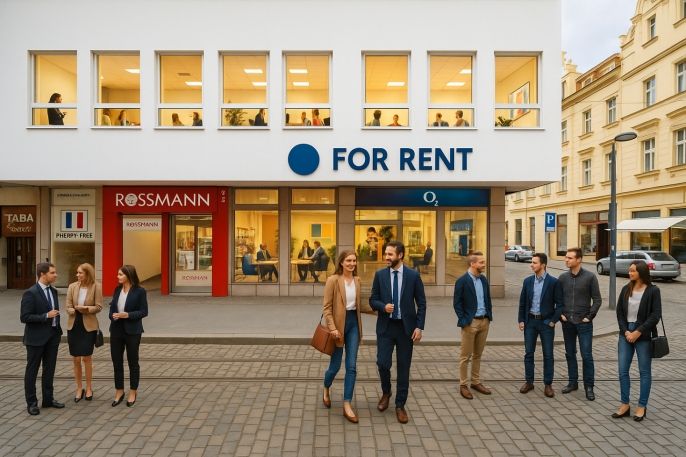 Pronájem, Obchod a služby, Plzeň