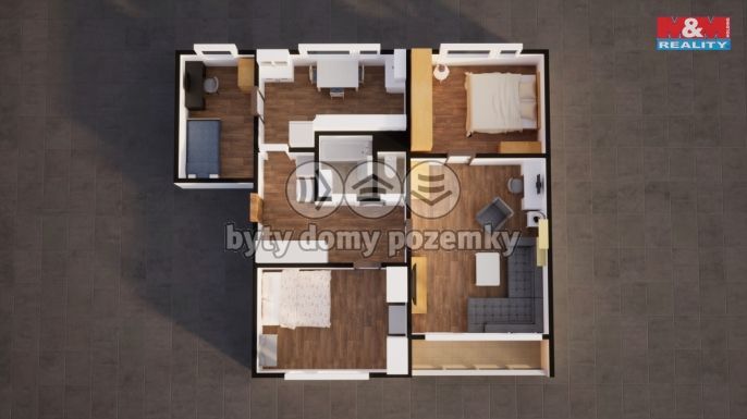 Prodej, Byt 4+1, Doksy