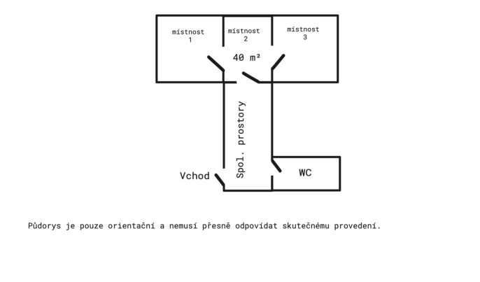 Pronájem, Kancelářský prostor, Havířov
