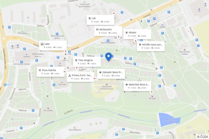 Prodej, Byt 3+kk, Praha