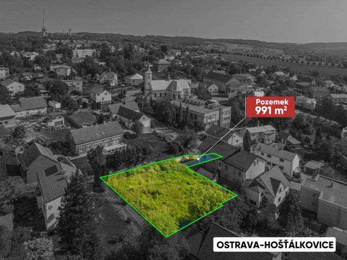 Prodej, Pozemek k bydlení, Ostrava