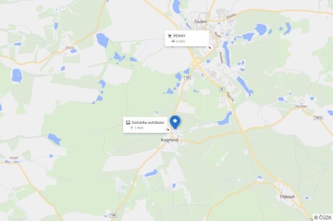 Pronájem, Byt 2+1, Toužim