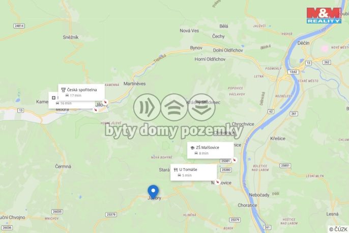 Prodej, Byt 5+1 a větší, Malšovice