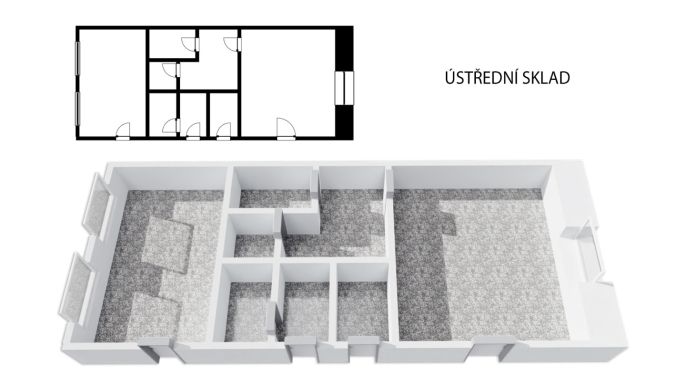 Pronájem, Výrobní objekt, Dubenec