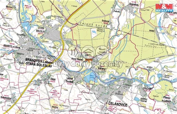 Prodej, Louka, Káraný