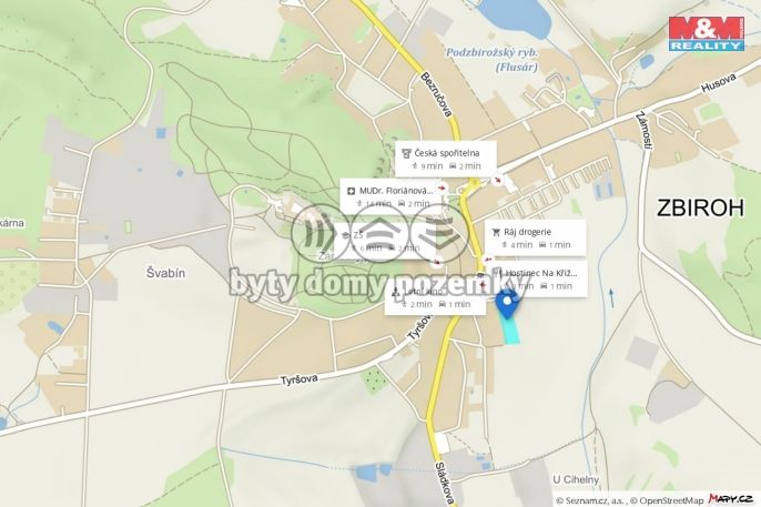 Prodej, Pozemek k bydlení, Zbiroh