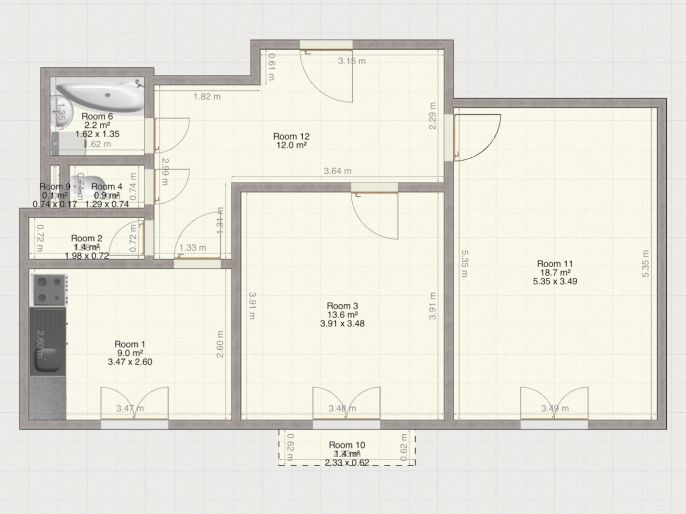 Prodej, Byt 2+1, Plzeň