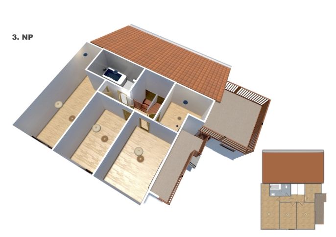 Prodej, Rodinný dům, Horní Branná