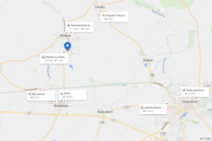 Pronájem, Byt 3+kk, Břežany II