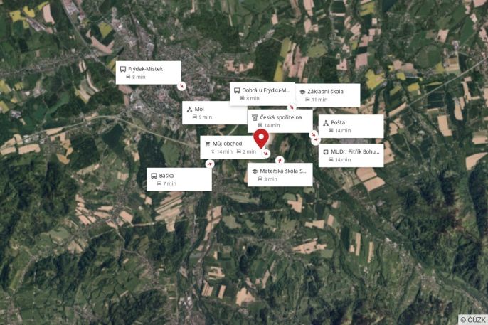 Prodej, Pozemek k bydlení, Frýdek-Místek