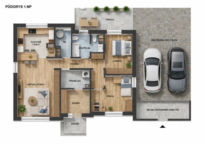 Prodej, Rodinný dům, Kameničná