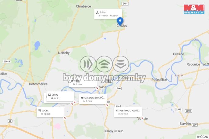 Prodej, Rodinný dům, Chožov