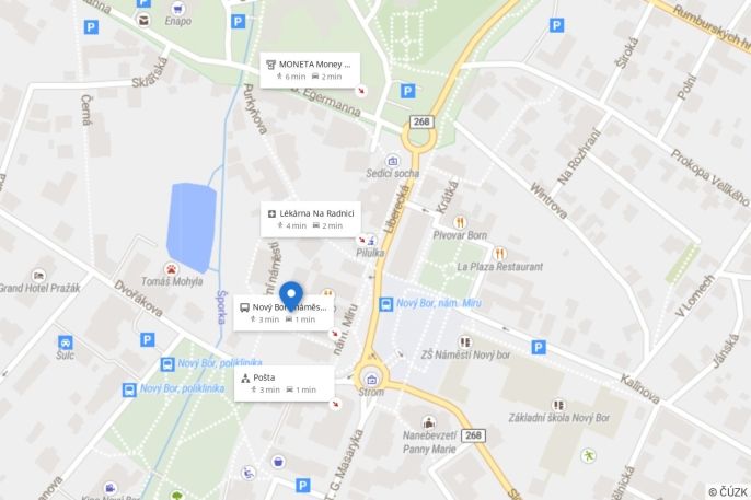 Pronájem, Obchod a služby, Nový Bor