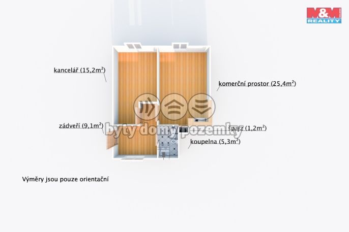 Pronájem, Kancelářský prostor, Dobřany
