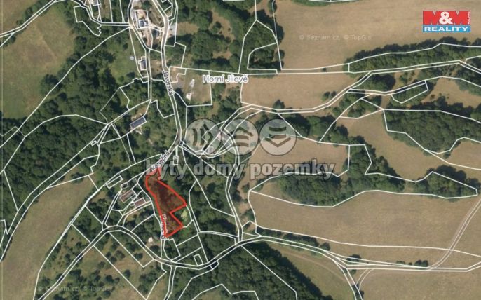Prodej, Pozemek k bydlení, Jílové