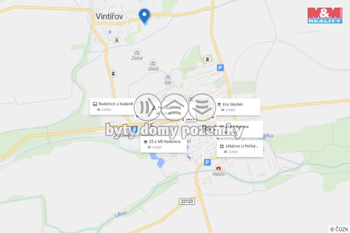 Prodej, Zahrada, Radonice