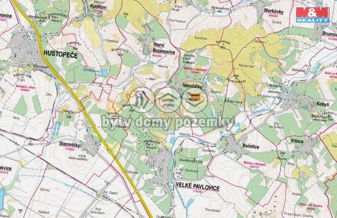 Prodej, Ovocný sad, Němčičky