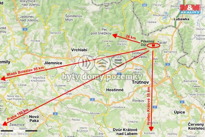 Prodej, Chalupa, Žacléř