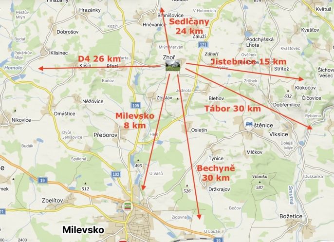 Prodej, Chalupa, Zhoř