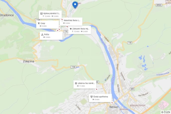 Pronájem, Rodinný dům, Hýskov
