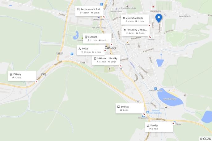Pronájem, Byt 2+1, Zákupy