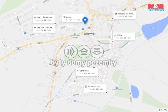 Pronájem, Obchod a služby, Radomyšl