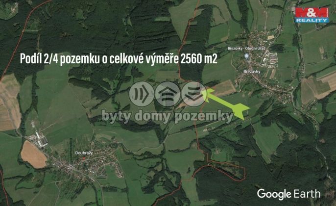 Prodej, Pole, Doubravy