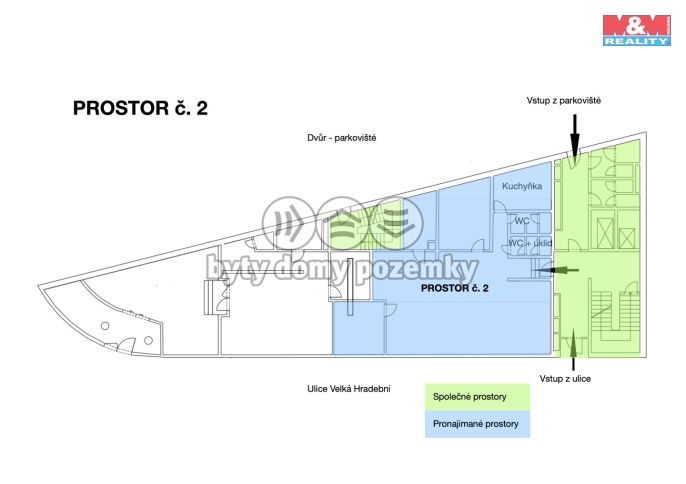 Pronájem, Obchodní objekt, Ústí nad Labem