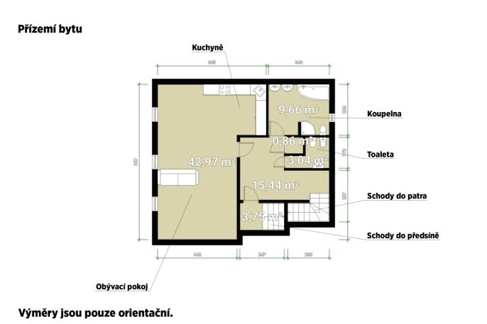 Prodej, Rodinný dům, Cheb