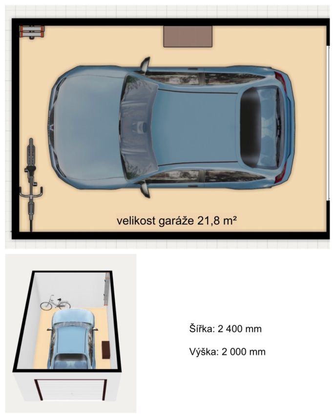 Pronájem, Garáž, Česká Třebová