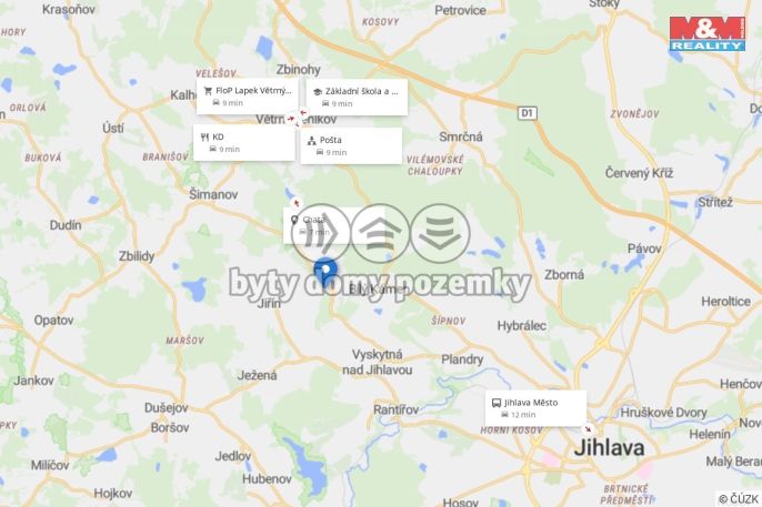 Prodej, Rodinný dům, Vyskytná nad Jihlavou