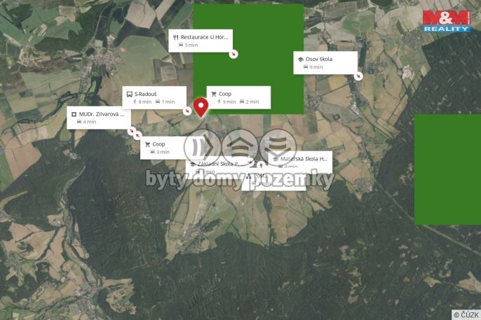 Prodej, Pozemek k bydlení, Hostomice